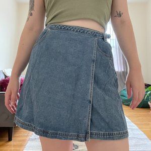 Urban Outfitters BDG Denim Wrap Skirt